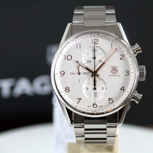 TAG HEUER CAR2012.BA0799 Carrera Automatic Cal 1887 Silver Boxed New Old Stock