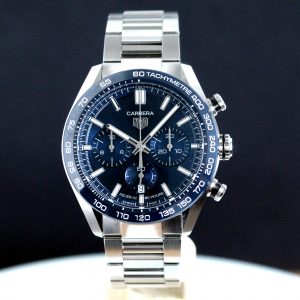 TAG Heuer Carrera 44mm Heuer 02 Chronograph Watch CBN2A1A Ex Display RRP £6250