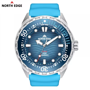 NORTH EDGE Triton Solar - 316L Stainless Steel Case - Divers Watch