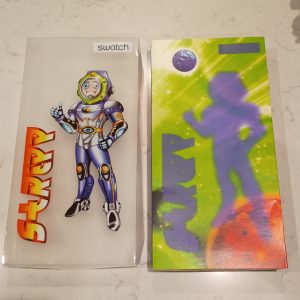 1996 Swatch Scuba 200 "Stripp" (SDN120PACK) watch set