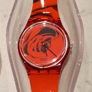 Swatch Gent 'The Rose', model number GR136 1997 (released 1998) 34mm mother's day special