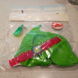 Swatch Scuba 200 sealed "C-Monsta" (reference SDZ101 1995 with swimming cap, flipper keyring and wave badge